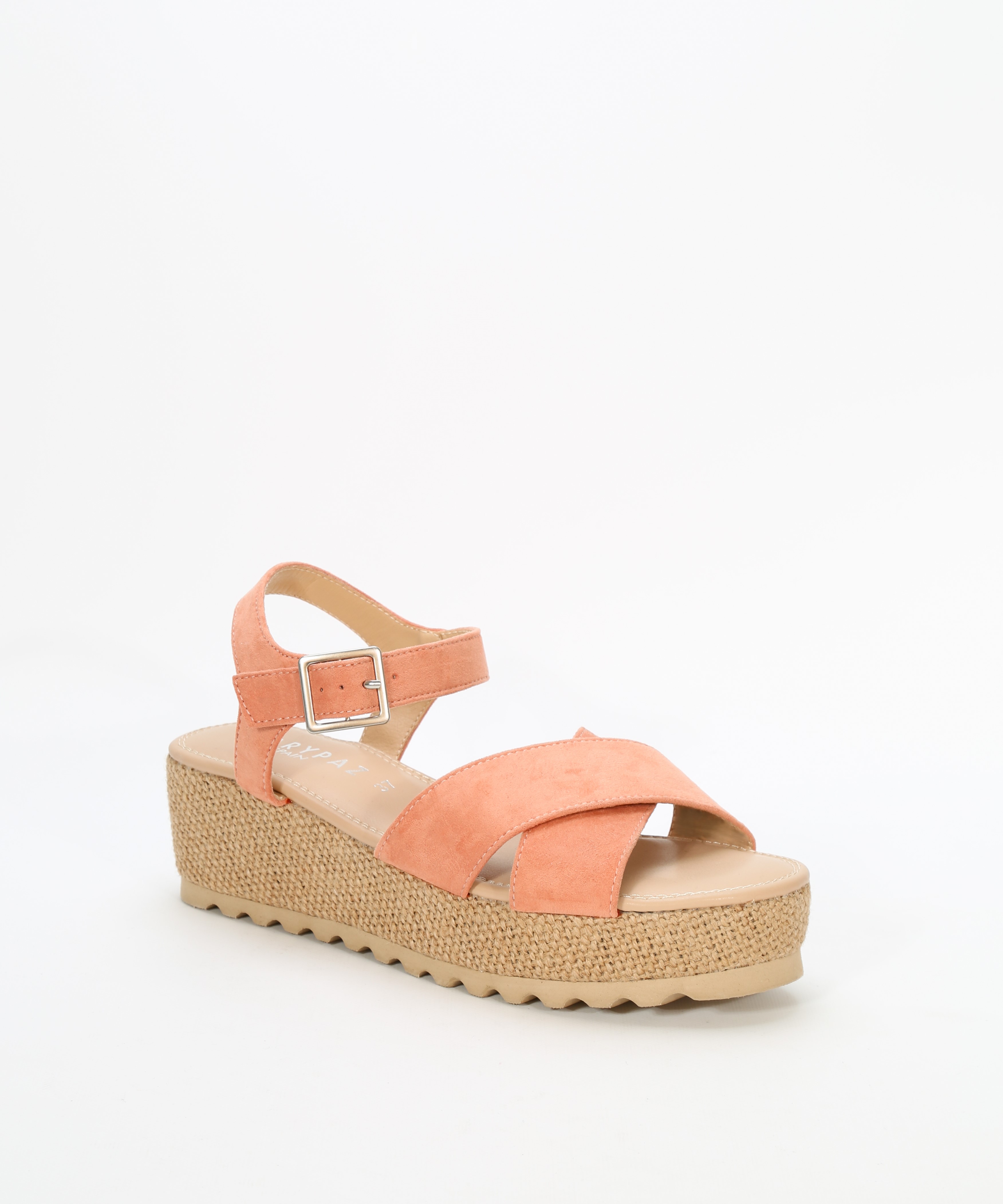 Sandalias esparto tiras cruzadas image number null